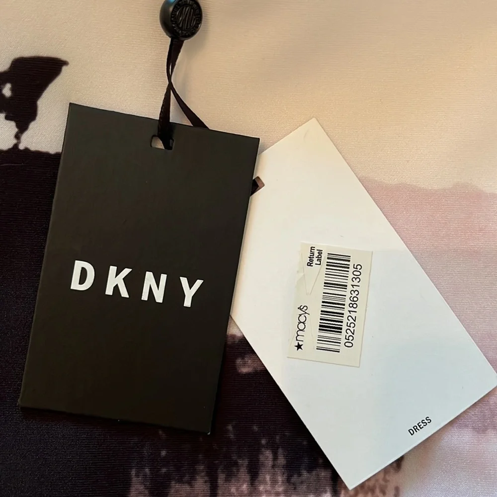 NWT DKNY Abstract Sheath Dress - Picture 6 of 6